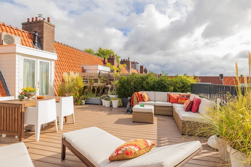 Modern 2 slaapkamers appartement met terras aan de Amstelkade - Amsterdam